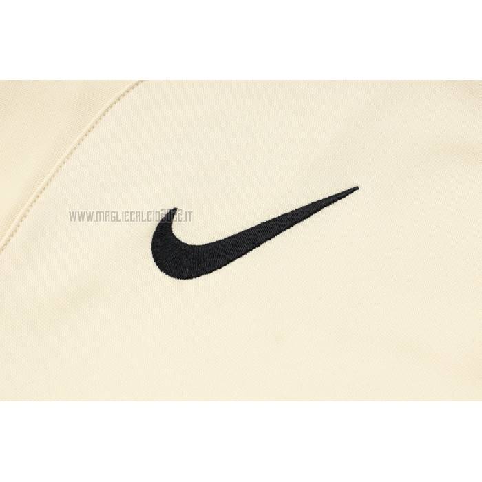 Tuta da Track de Felpa del Paris Saint-Germain Bambino 2023-2024 Giallo